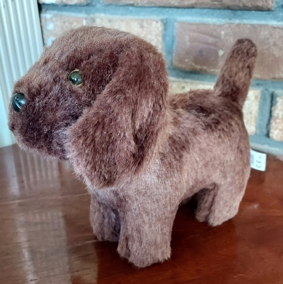 American Girl Doll Pet Dog Chocolate Chip Lab Brown Plush 2011 Service - Picture 1 of 7